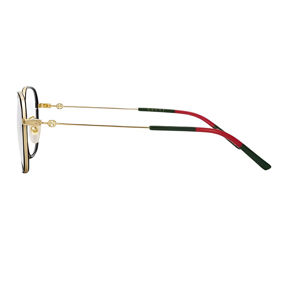 GUCCI Eyewear Round Frame Glasses Unisex GG1198OA-001