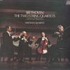 LP Record SMETANA QUARTET - Beethoven:the Two String Quartets,n OQ7055S SUPRAPHON 1975 Japan Classical Used