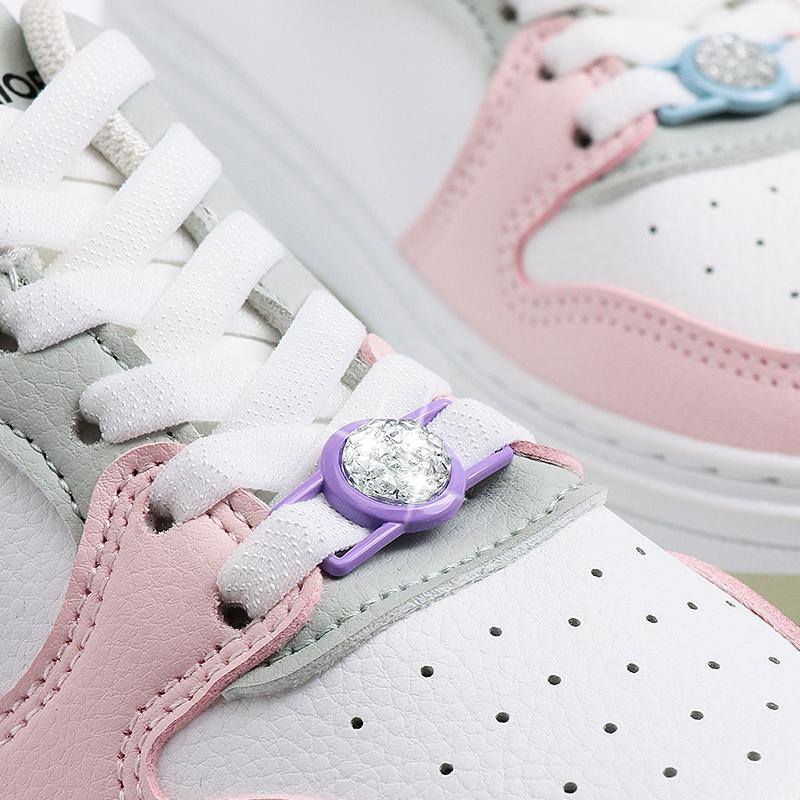 Роскошные шнурки с драгоценными камнями и бриллиантами, декоративные металлические пряжки для обуви, подвески, цветные шнурки Af1, наборы кроссовок «сделай сам», аксессуары для обуви