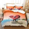 Bad Bunny Rock Band Bedding Set Boys Girls Twin Queen Size Duvet Cover Pillowcase Bed Kids Adult Fashion Home Textileextile
