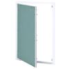 Vidaxl Panel Rewizyjny Z Aluminiową Ramą I Płytą Z Gipsu, 400X600 Mm