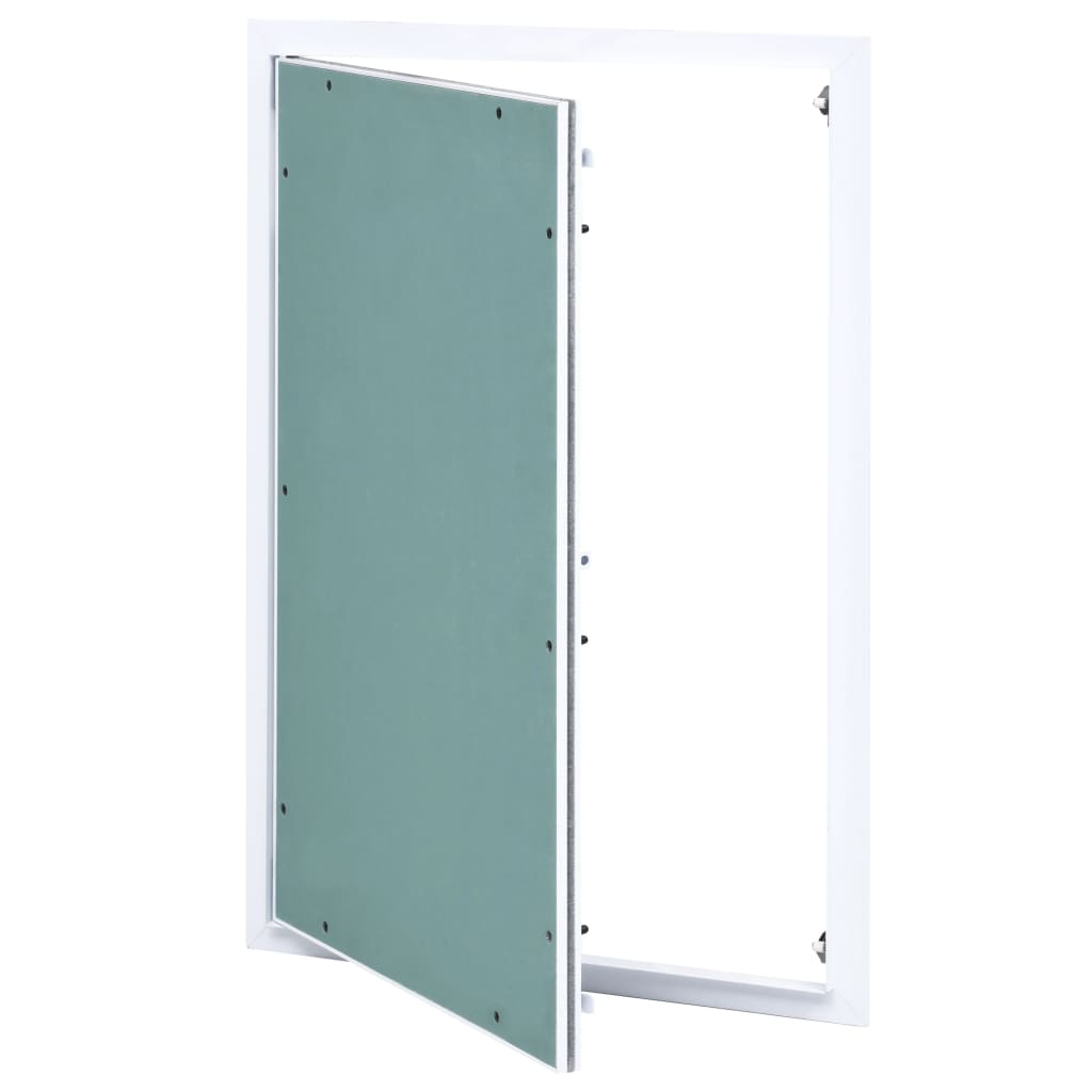 Vidaxl Panel Rewizyjny Z Aluminiową Ramą I Płytą Z Gipsu, 400X600 Mm