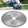 180mm 60 Teeth Carbide Circular Saw Blade Cutting Disc for Steel Aluminum Wood Plastic
