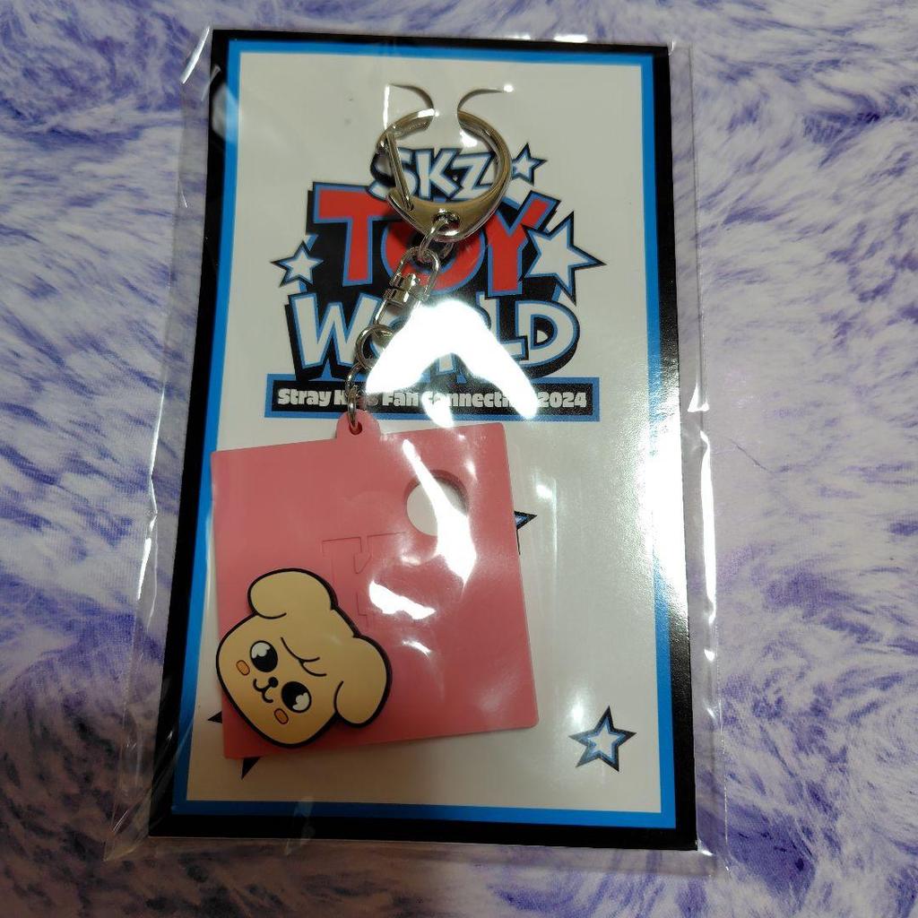 [Б/У] StrayKids Seungmin Puppym Официальный плюшевый брелок для игрушек World