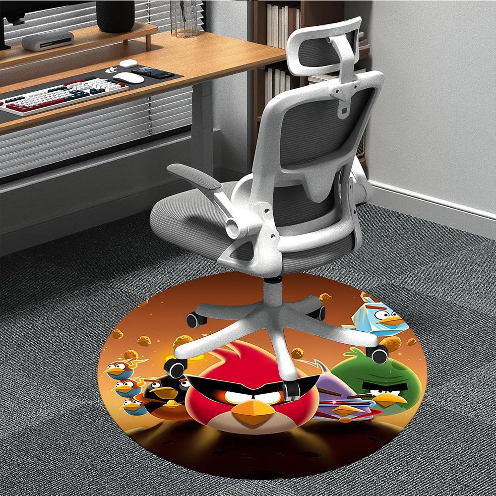 1pc Office Round Area Rug, Bedroom Living Room Home Decor, Room Deco,  Offic a1016151