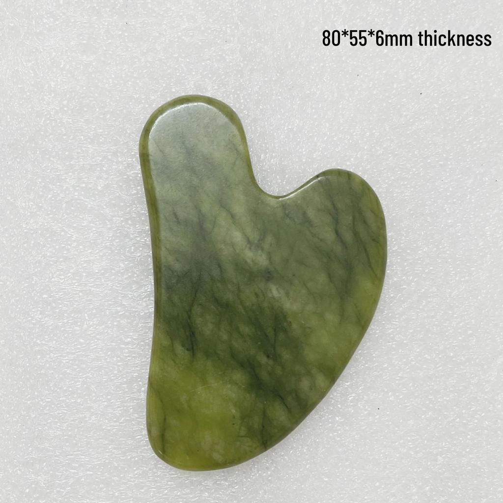 Массажер для красоты Xiuyan Jade и набор роликов из розового кварца с кристальной скребковой пластиной в подарочной коробке