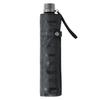 Moonbat Umbrella Folding Umbrella Jacquard Large Size Black [Dachs] Piece-dyed Men's 21-125-11163-05