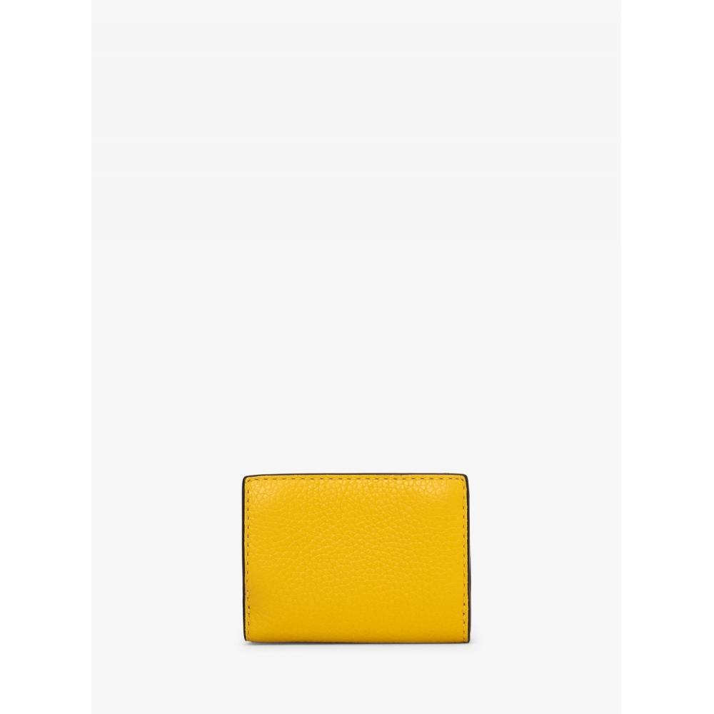 Michael Kors [Ограниченная серия для Японии] Кошелек-трифолд на молнии Jet Set Travel, очень маленький 35f4gtvd0t2807 Dsy Ylw Mlty