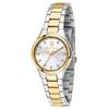 Attrazione Two Tone Stainless Steel Silver Sunray Dial Quartz R8853151505 Women's Watch