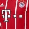 Adidas Бавария Мюнхен 17-18 Домашняя игра Реплика в полоску с круглым вырезом прямого кроя с коротким рукавом футбольная майка мужские топы красные AZ7961