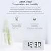 Xiaomi оригинальные BT4.0 Bluetooth беспроводные умные электрические цифровые часы Крытый и открытый гигрометр термометр ЖК-дисплей инструменты для измерения температуры
