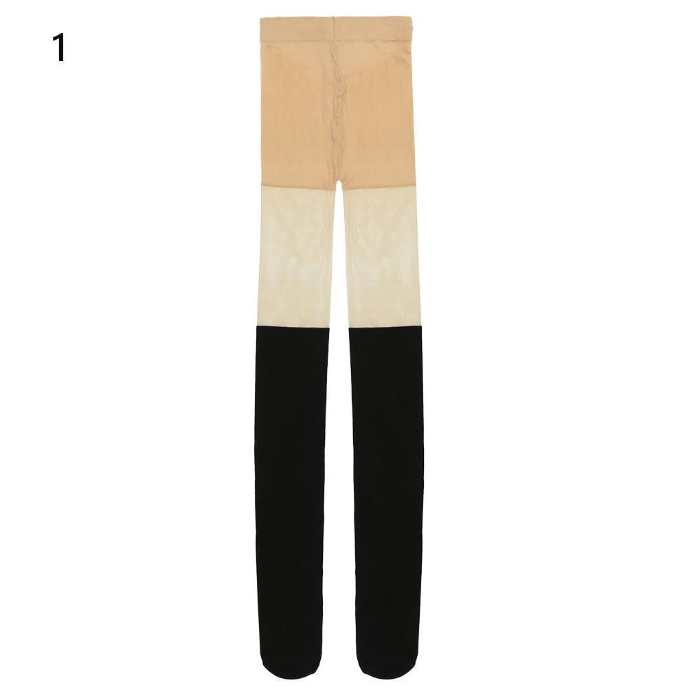 Фальшивые высокие сексуальные женские колготки с перекрутом