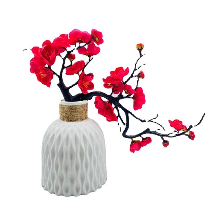 Зимний шелк Сладкий цветок Искусственное горшечное растение Бонсай Для домашнего подарка Украшение