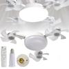 New Drone Fan Light-2 In 1 Hanging Fan With Remote, 3-Speed 4/3 Ceiling Dimmable LED Light For Bedroom/Living Room