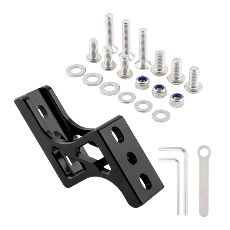 Folding Bike Bag Brackets Light Conversions Seats Nose Light Converter Raised Mount Bike Bag Holder Adapter Enduring