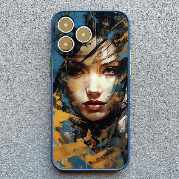 Акварельный портрет Чехол для телефона iPhone 15 14 13 12 Mini 11 Pro Max SE2 15 14 7 8 Plus XS X XR Ударопрочные чехлы