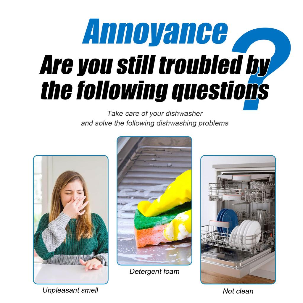 JUE-FISH Средство для чистки посудомоечных машин Средство для удаления сильных масляных пятен Удаляет известковый налет и неприятные запахи Таблетки для удаления накипи Таблетки для удаления сильных масляных пятен