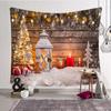 UV Reaction Tapestry Ins Christmas Collection Home Tapestry Tapestry Wall Hanging Fluorescent Tapestry  Decorative Fabric