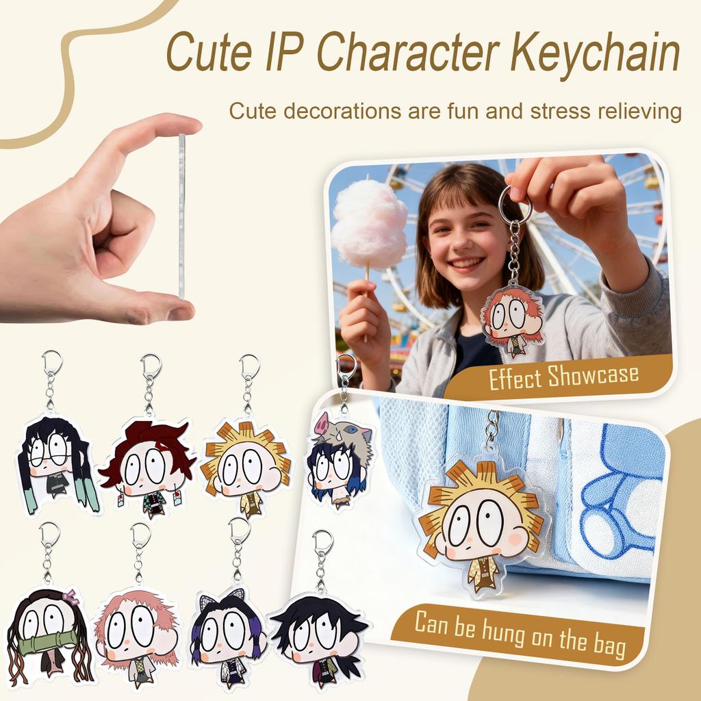 Акриловый брелок-подвеска Студенческая школьная сумка Милое украшение Маленький подарок