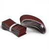 10Pcs 610*75mm Abrasive Band Sanding Screen Belt Sanding Polisher Paper 40 To 600 Girt Abrasive Belt