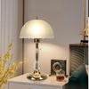 Crystal Petal Bedside Lamp: Elegant and Luxurious Atmosphere Lighting, Rechargeable Wedding and Bedroom Table Lamp.