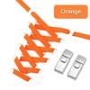 1Pair Press Lock Shoelaces Without Ties 8mm Double-layer Elastic Laces Sneakers Kids Adult No Tie Shoe Laces Shoes Accessories
