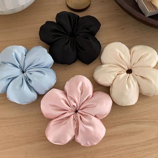 Женская веревка для волос, большая губка в форме цветка, большая резинка для волос, легкая портативная повязка для волос, аксессуары для волос