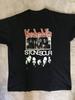 Футболка Хлопковая Черная Все Размеры Для Мужчин Murderdolls And Stone Sour Tour BT309 Унисекс Футболка