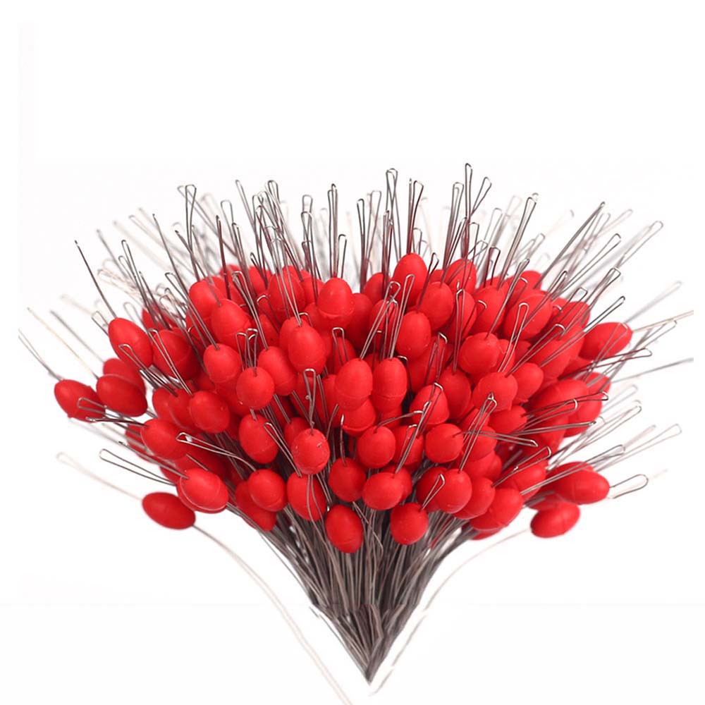 Fishing Connector Transparent Cylindrical Fishing Bobber Space Bean Silicone Fishing Floater