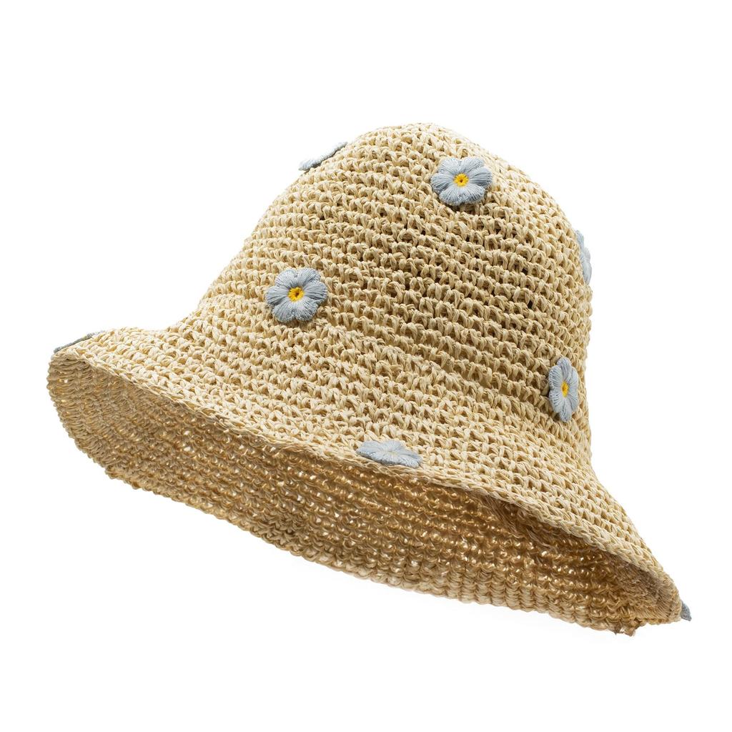 Nomad Sari Floppy Straw Sun Hat – Coffee & Daisies