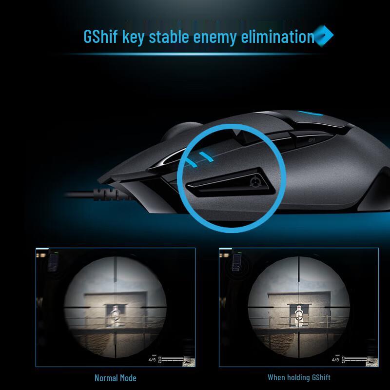 Logitech G402 Hyperion Fury Wired Gaming Mouse