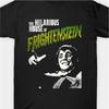 Spring and summer mens Frankenstein monster Tshirt island fun loose casual Halloween party costume Dracula style dress up