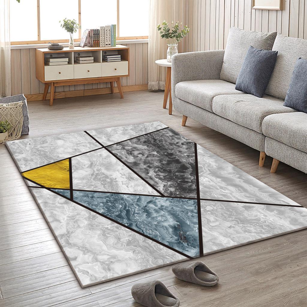 Nordic Гостиная Минималистичные линии Ковер Спальня Журнальный столик Шкаф Коврики на пол Коврики у двери