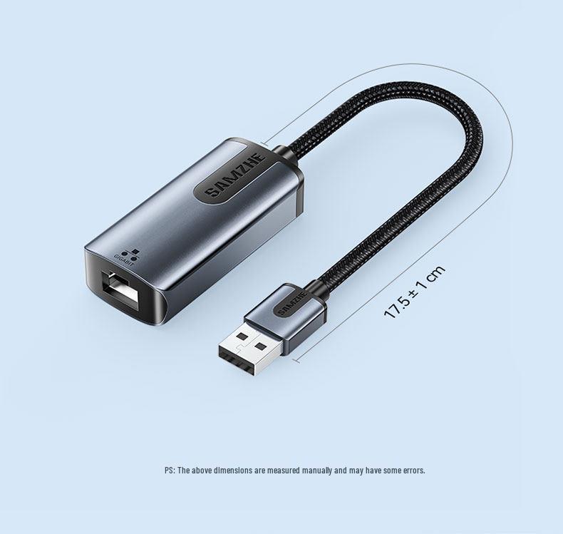 Сетевой адаптер Shan Ze Type-C USB к Gigabit Ethernet