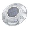 Solar Deck Lights Driveway Dock Lights 12 Led IP68 Waterproof Outdoor Warning Step Lights for Driveway Sidewalk Garden