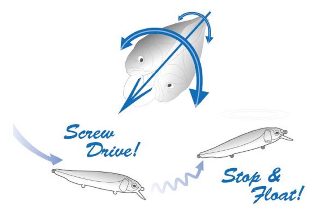 Megabass Lates Feeding Woofer 120 мм плавающая приманка FA Kawamutsu (1721 г.)