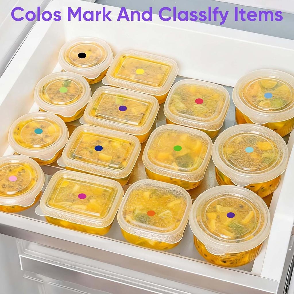 12000 PCS Small Colored Dot Stickers, 1/4" Round Color Coding Labels,20 Colors Circle Tiny Dot Stickers for Classroom, Office, Library, Inventory