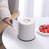 Household Storage Box Round Plastic Tissue Box Living Room Towel Cover Toilet Roll Paper Holder
