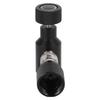 CO2 Refill Adapter Aluminum Cylinder Connector ASA with G1/2-14 Soda Accessory Black
