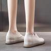 Женские белые туфли-лодочки из коровьей кожи весна-лето 2024 г.: Увеличивающие рост, Мягкая подошва, Облегающий крой, Универсальные
