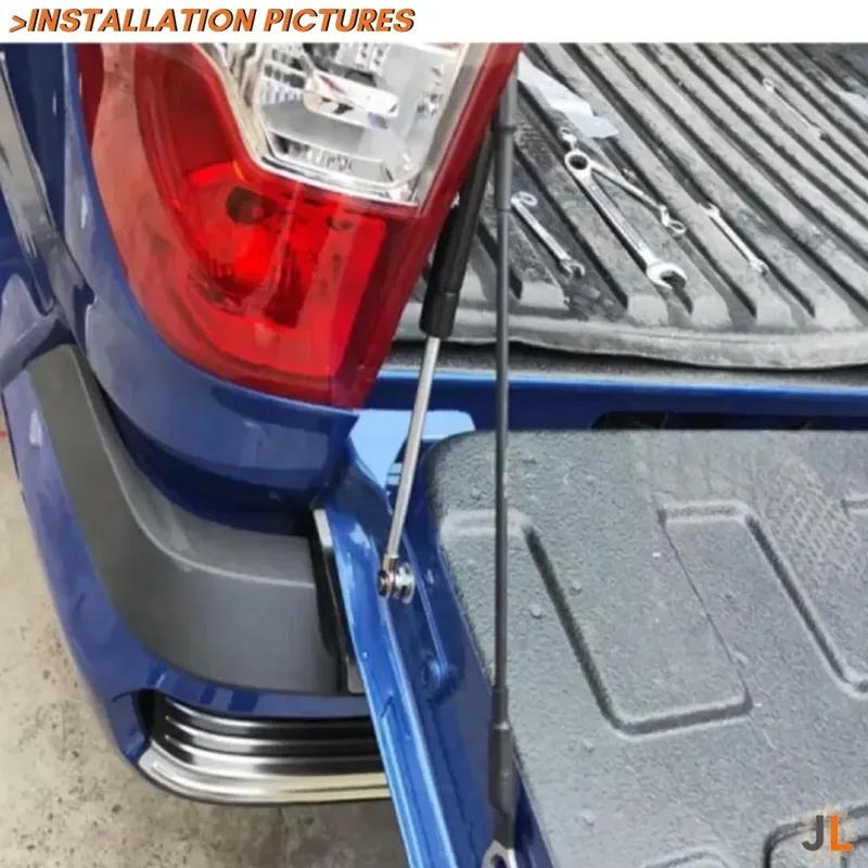 Qty(2) Trunk Struts for JAC Shuailing T8 for JAC T8 Pro 2018-2024 Pickup Rear Tailgate Boot Lift Supports Gas Springs Shocks