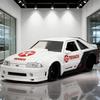 ЯДА 1:24 Форд Мустанг GT 1989 Литой Автомобиль Литые Модели и Игрушечные Транспортные Средства Модель Автомобиля Миниатюрная Масштабная Модель Автомобиля Для Детей