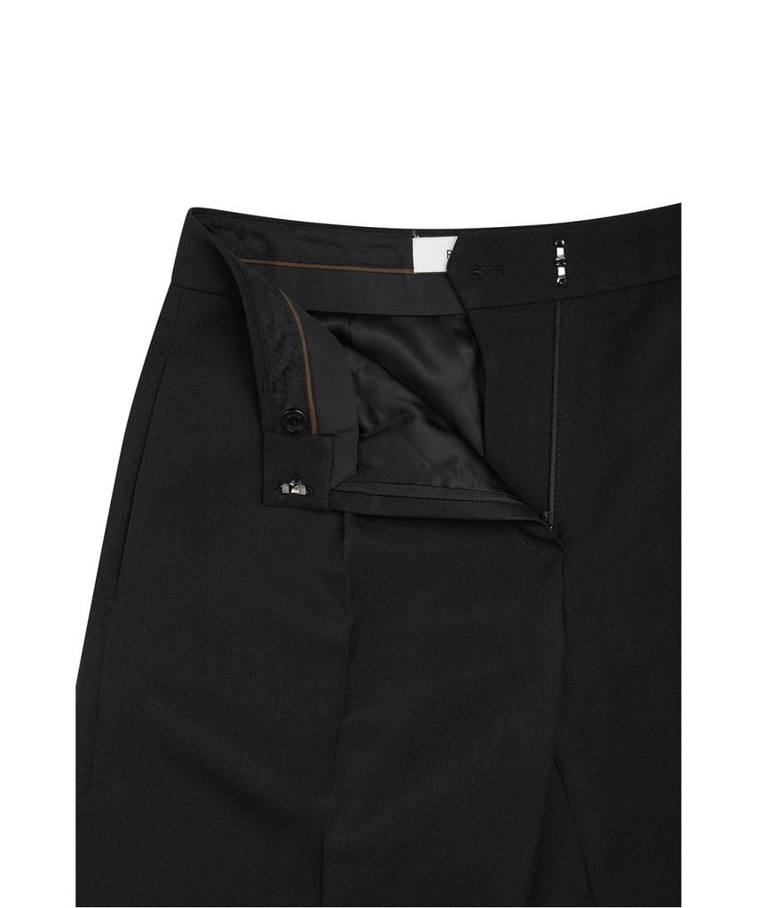 RECODE Back Raw Edge Bermuda Shorts Rqpaa26546Bkx