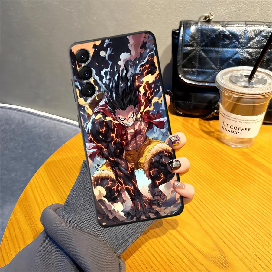 Чехол для телефона Luffy из One Piece для Samsung Galaxy A04 A01 A02 A07 Note 20 Ultra 9 10 A50 A70 A06 A03 A05 A30 A40 A10 A20