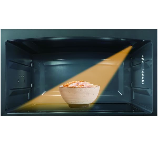 Каменная купольная микроволновая печь с паровым подогревом 26 л ER-YD90-K (черный)