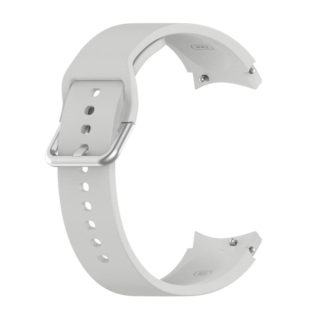 Силиконовый ремешок с пряжкой для Samsung Galaxy Watch 7/6/5 Pro и Watch 4