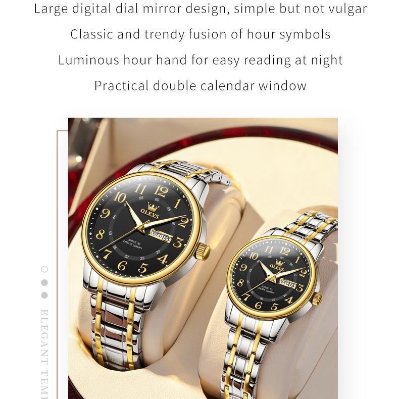 OLEVS Брендовые часы Новые простые кварцевые часы для любителей выражений Нишевые женские часы Женские часы