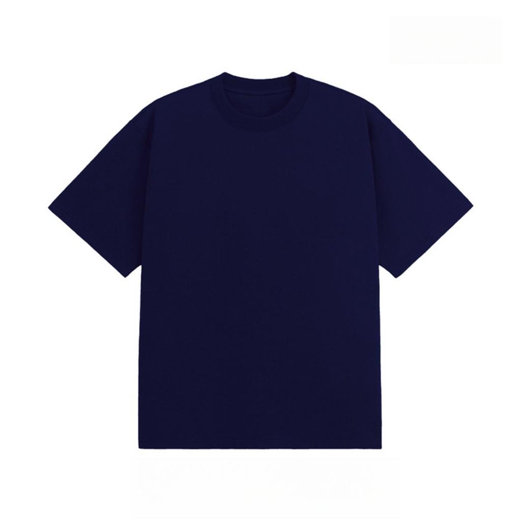 Унисекс Мягкая Дышащая Свободная Повседневная Футболка - Круглый Вырез, Короткий Рукав, Машинная Стирка Летняя Одежда для Отдыха на Пляже, Моющаяся Классический Универсальный Стиль