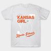 Футболка женская Kansas Rhode Island Harajuku Print Kawaii футболка летняя с коротким рукавом женская футболка топ футболка