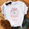 Women&Amp;#39;S T-Shirt Dream Catcher Graphic Print Top Female Tee Shirts Crew Neck Summer Casual Wear Kawaii Harajuku Oversized Tshirt